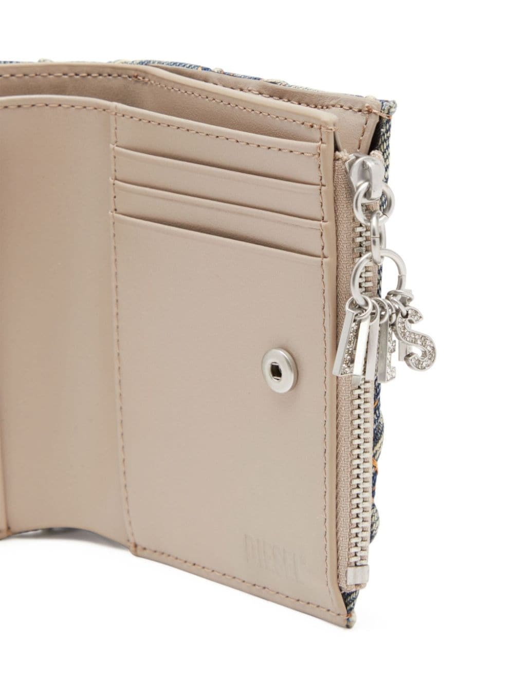 Charm D-BI Gold Zip II wallet - 4