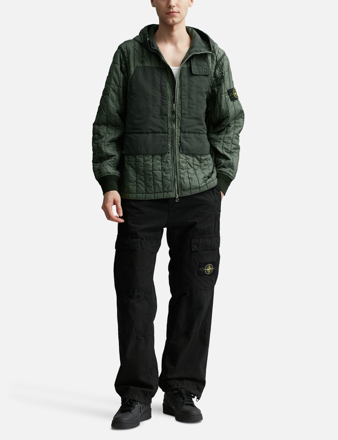 QUILTED NYLON STELLA WITH PRIMALOFT®-TC HOODED BLOUSON - 5