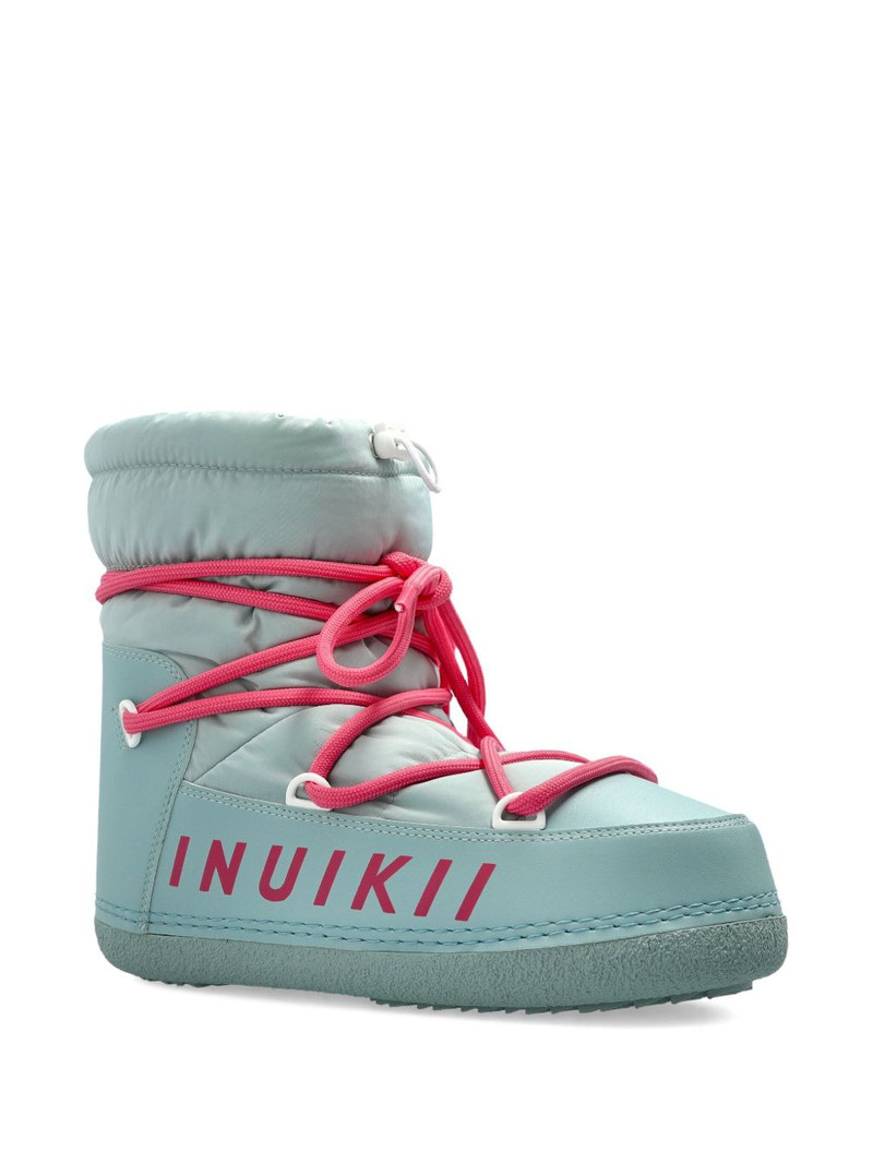 INUIKII lace-up padded boots outlook
