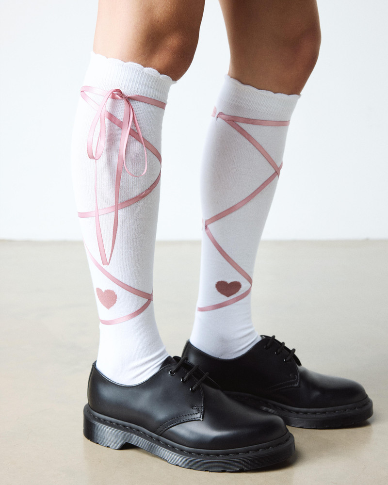 Dr. Martens LONG LACE UP SOCKS Organic Cotton Blead outlook