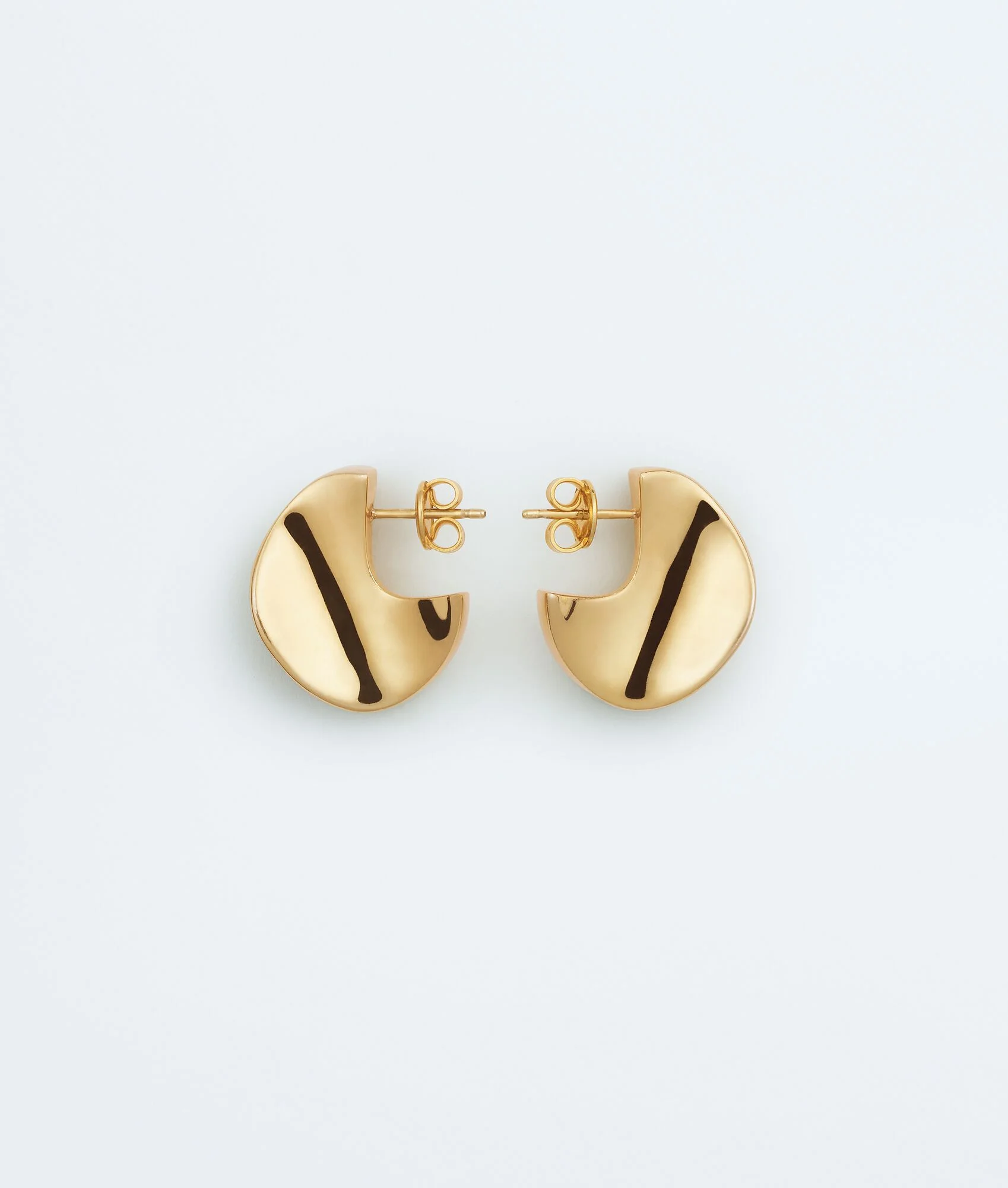 Small Disc Earrings - 1
