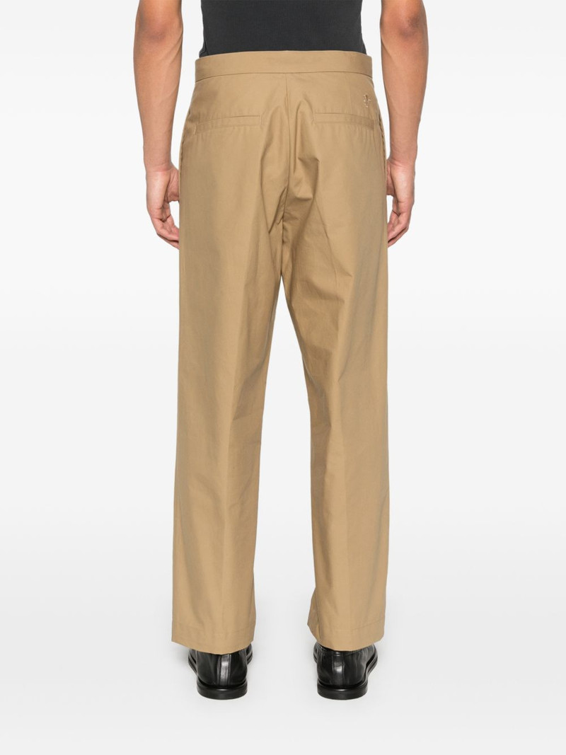 cotton tapered trousers 4