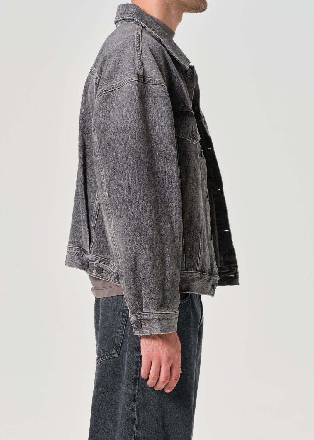 STEFANO JEAN JACKET IN FRESH - 6