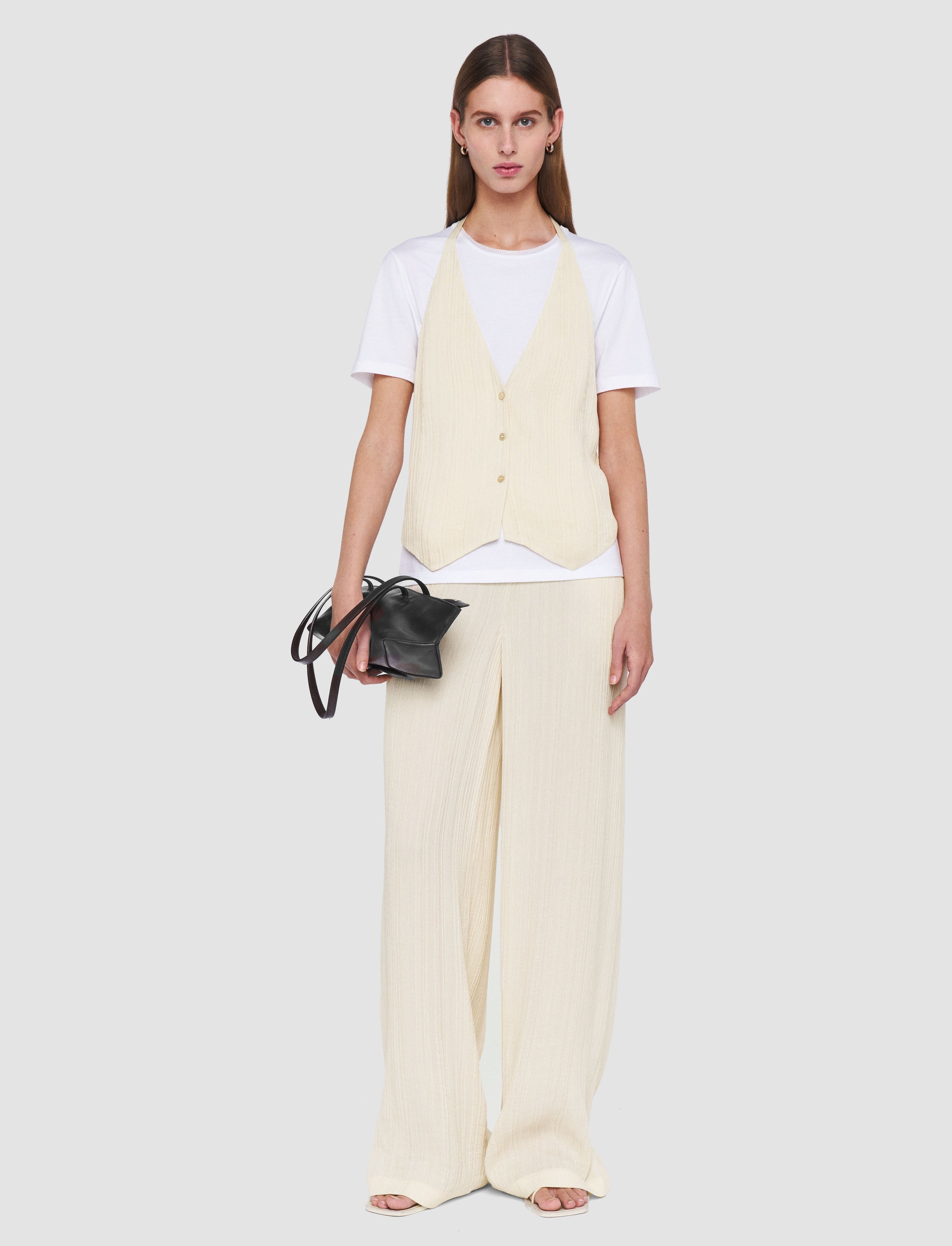 Mawn Pleat Jacquard Trousers - 2