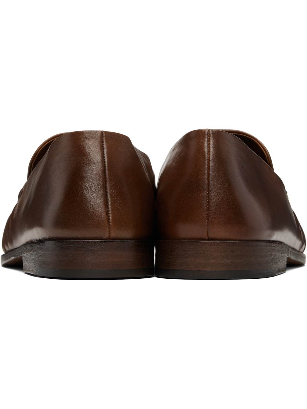 Brown Mocassino Loafers - 2