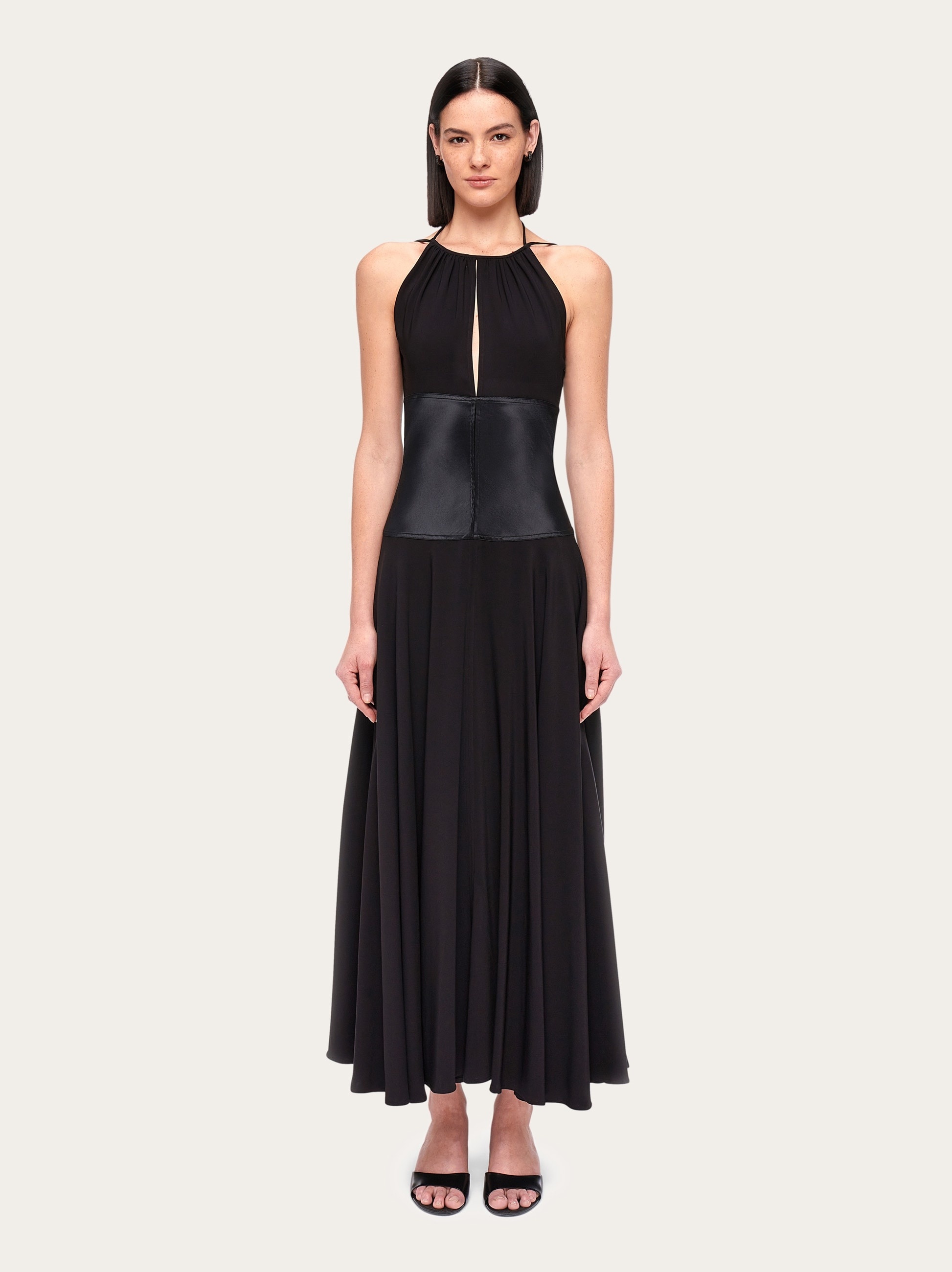 Longline cady viscose dress - 2