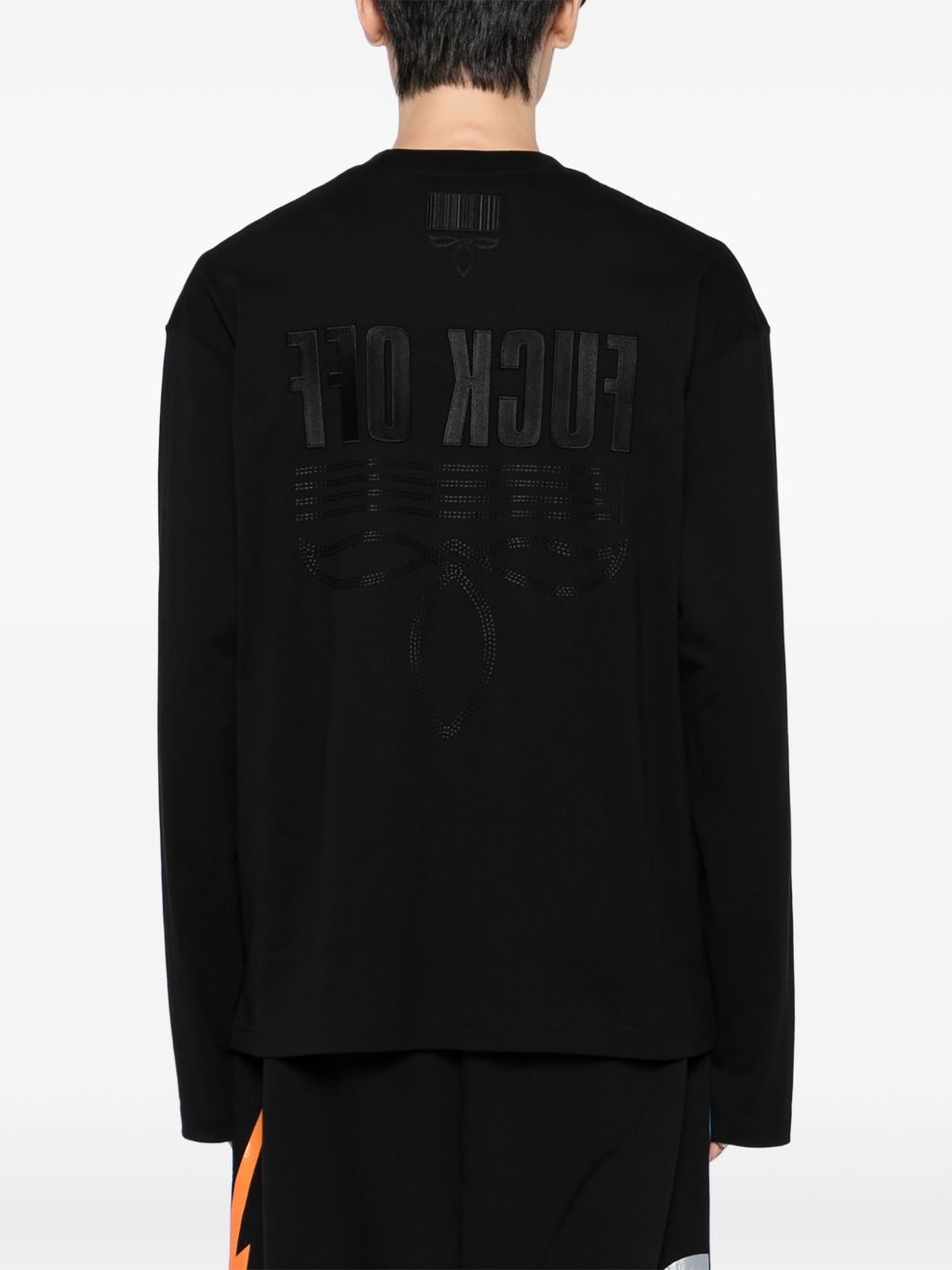 embroidered short-sleeved T-shirt - 3