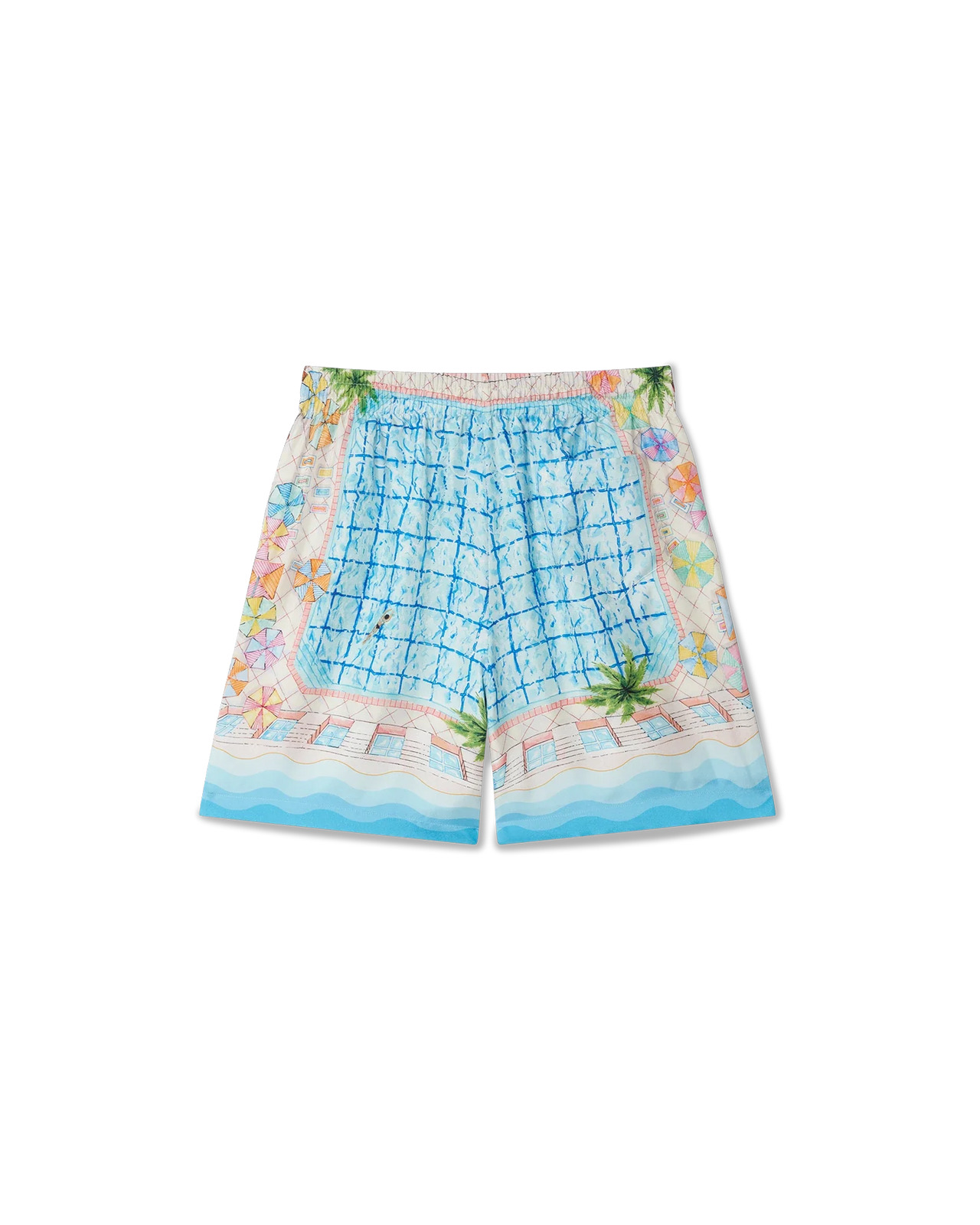 Le Plongeon Silk Shorts - 2