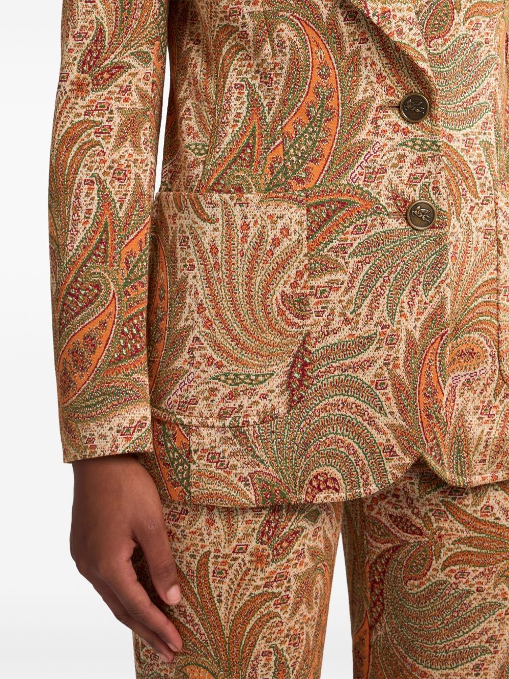 jacquard blazer - 4