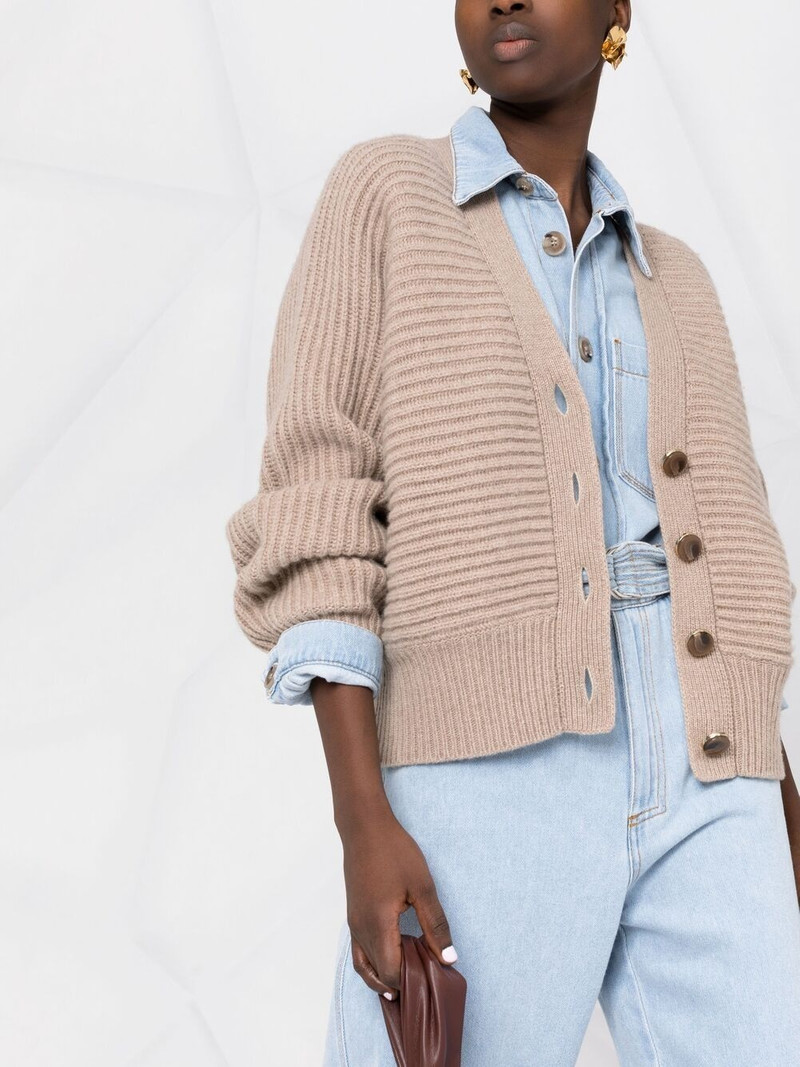 rib-knit cardigan 5