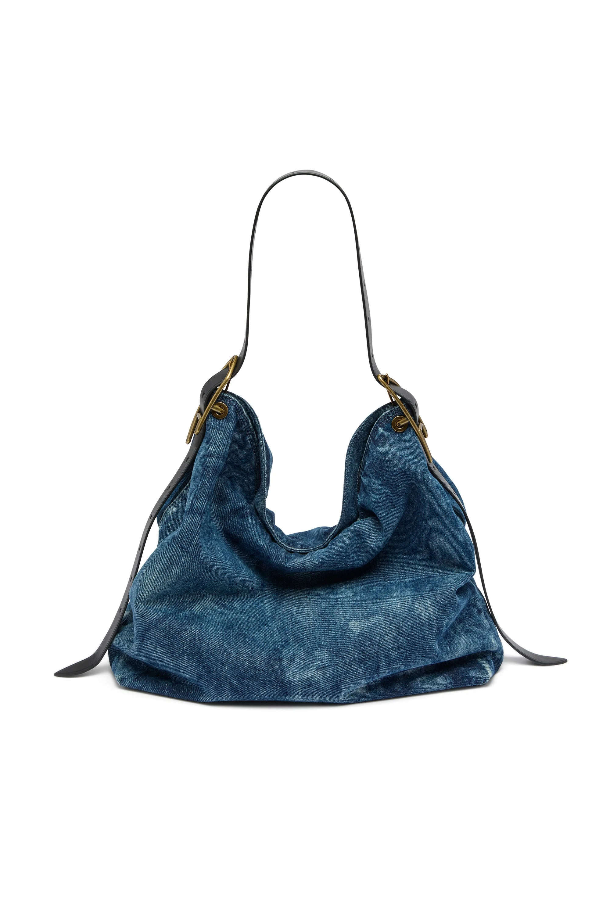 D-LINE DENIM HOBO BAG - 1