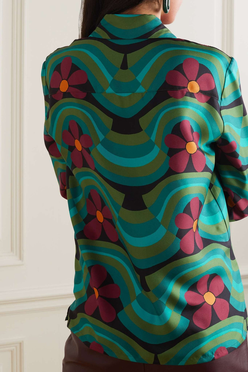 Boy printed silk-twill shirt 4