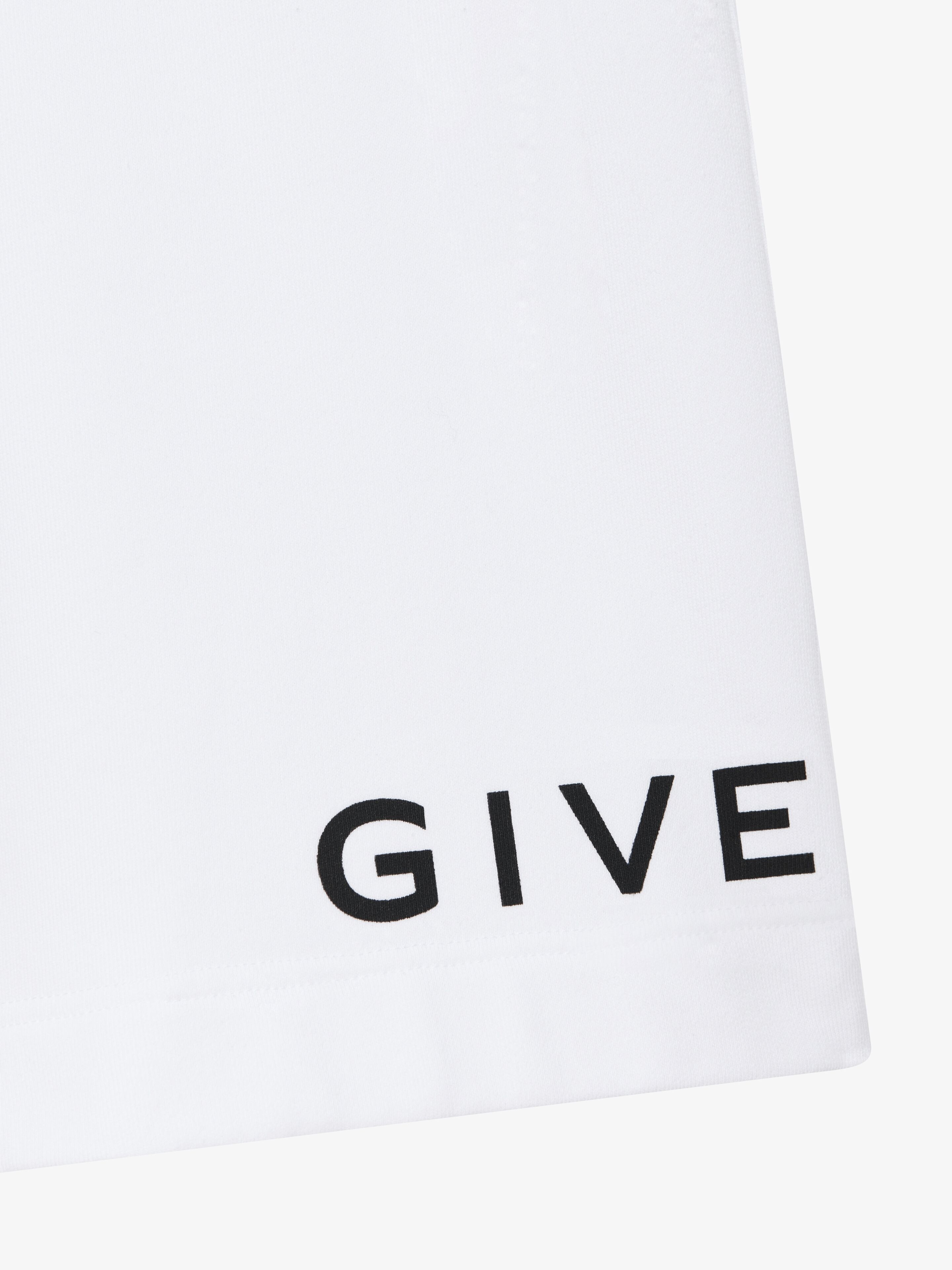 GIVENCHY ARCHETYPE BERMUDA SHORTS IN FLEECE - 5