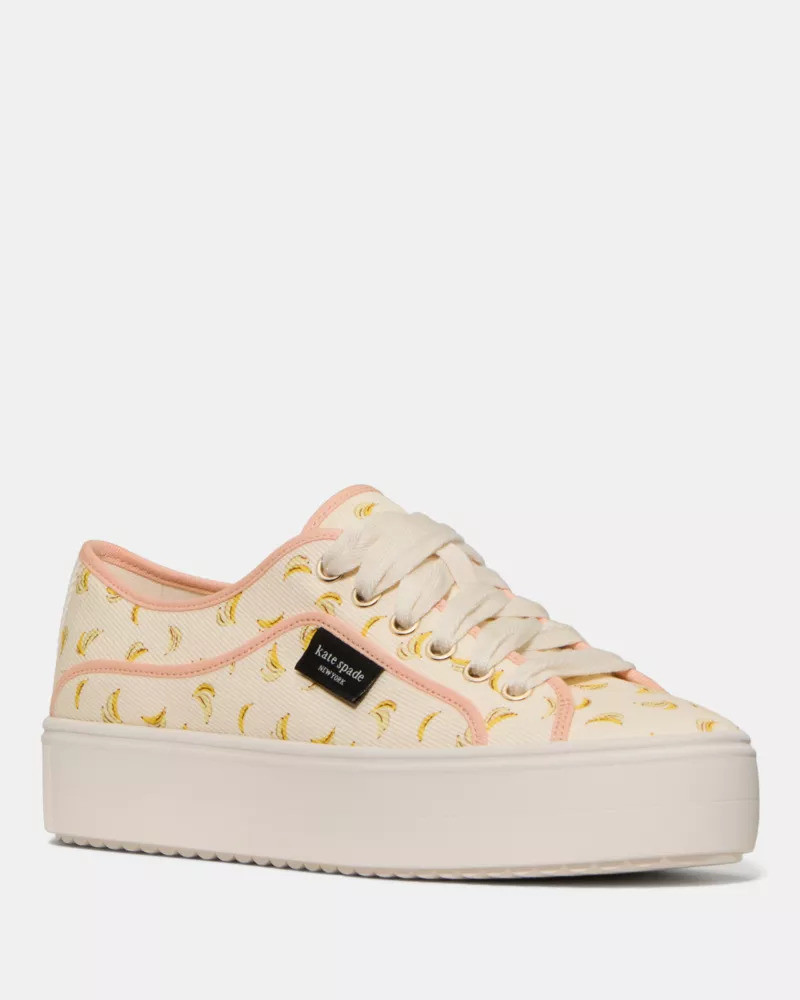 kate spade Sam Icon Platform Sneaker outlook