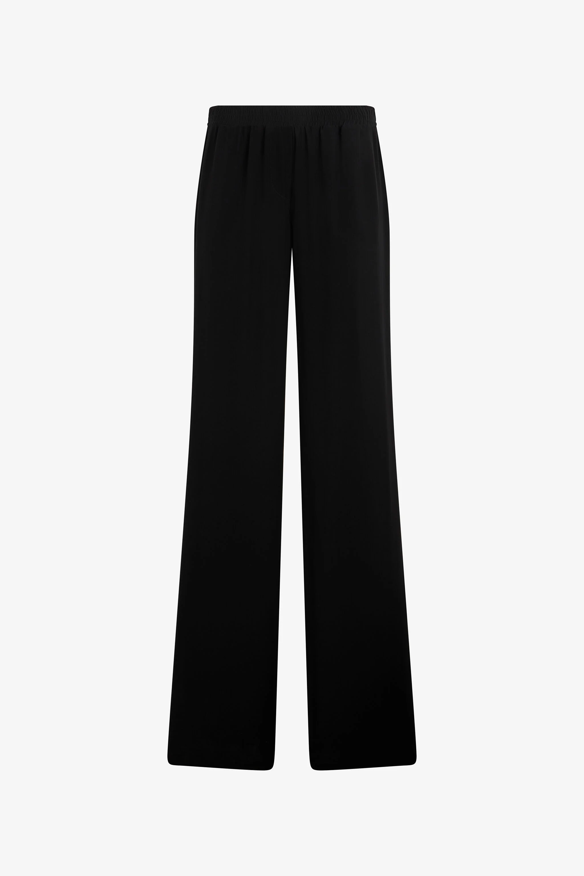 Silk palazzo trousers - 1