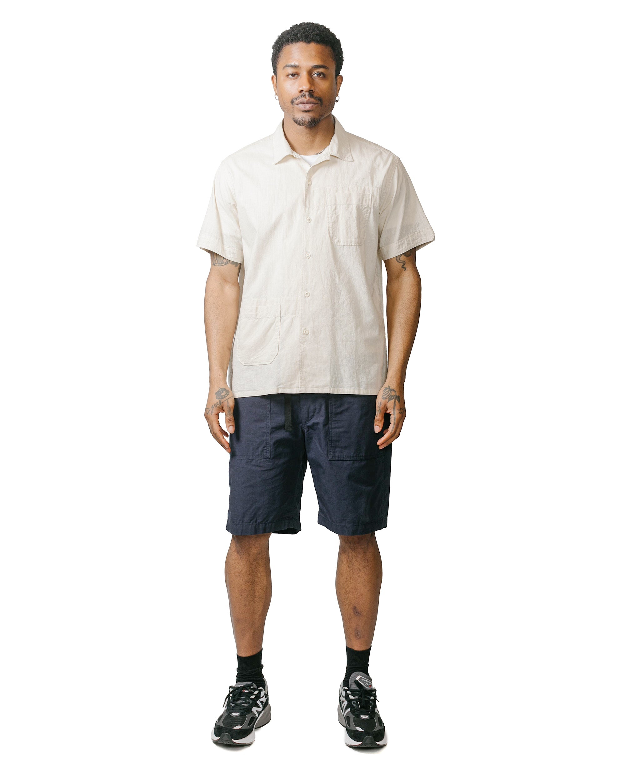 Fatigue Short Dark Navy Cotton Ripstop - 4
