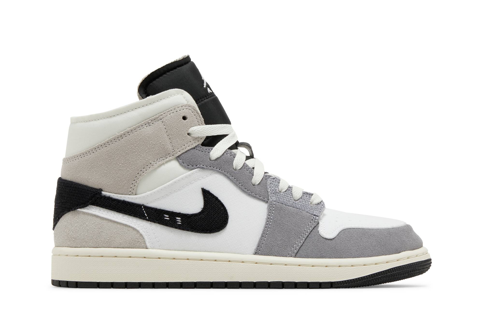 Air Jordan 1 Mid SE Craft 'Inside Out - Cement Grey' - 1