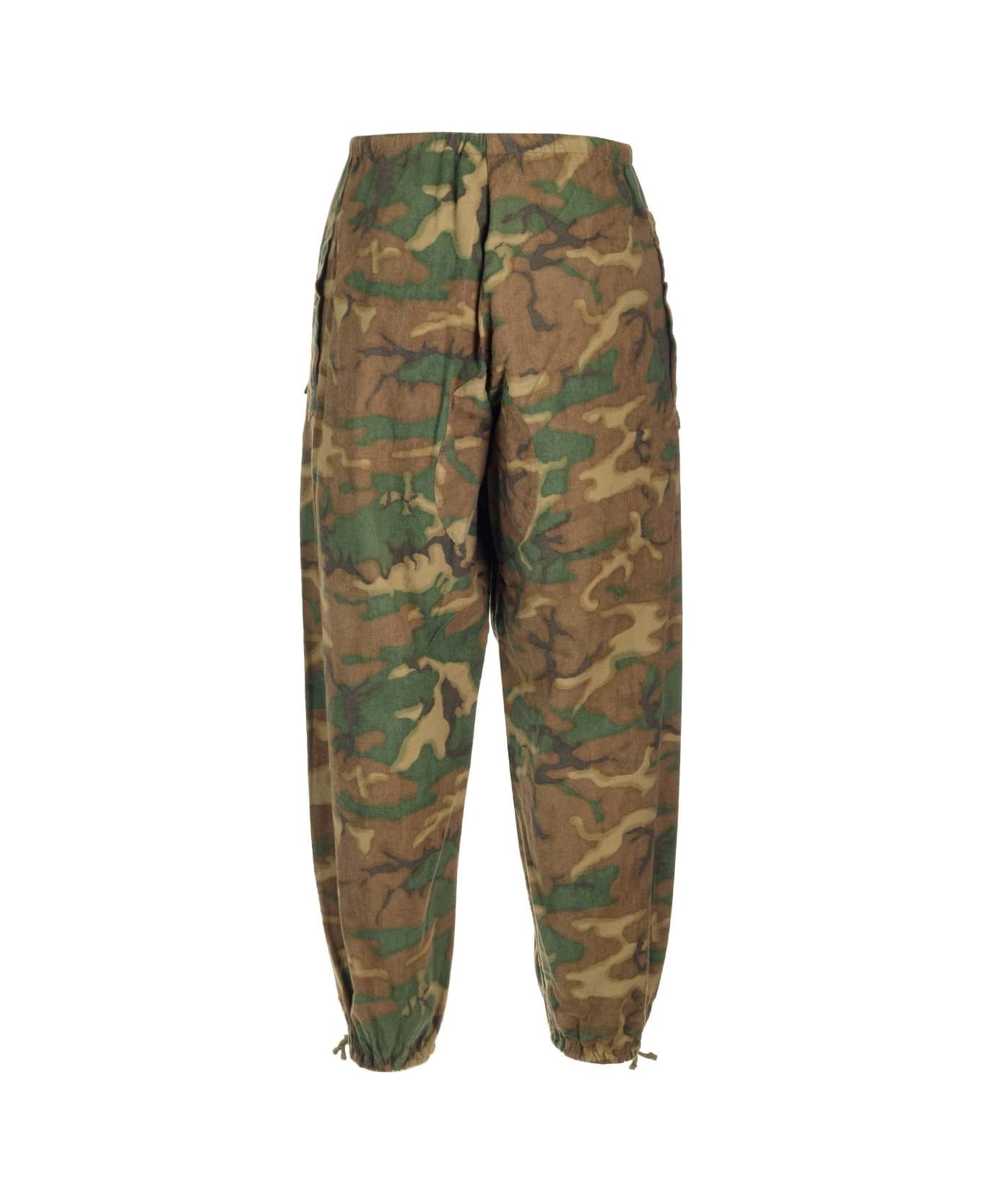 Camouflage Cargo Trousers - 2