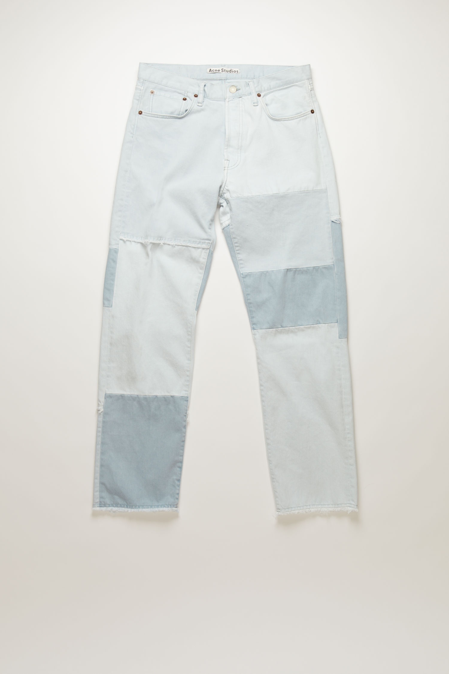 Recrafted classic fit jeans light blue - 1