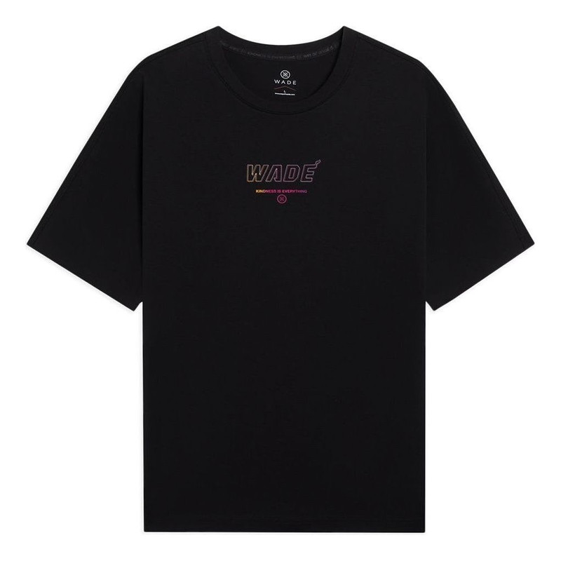 Li-Ning Way Of Wade Graphic T-shirt 'Black' AHST021-1 - 1