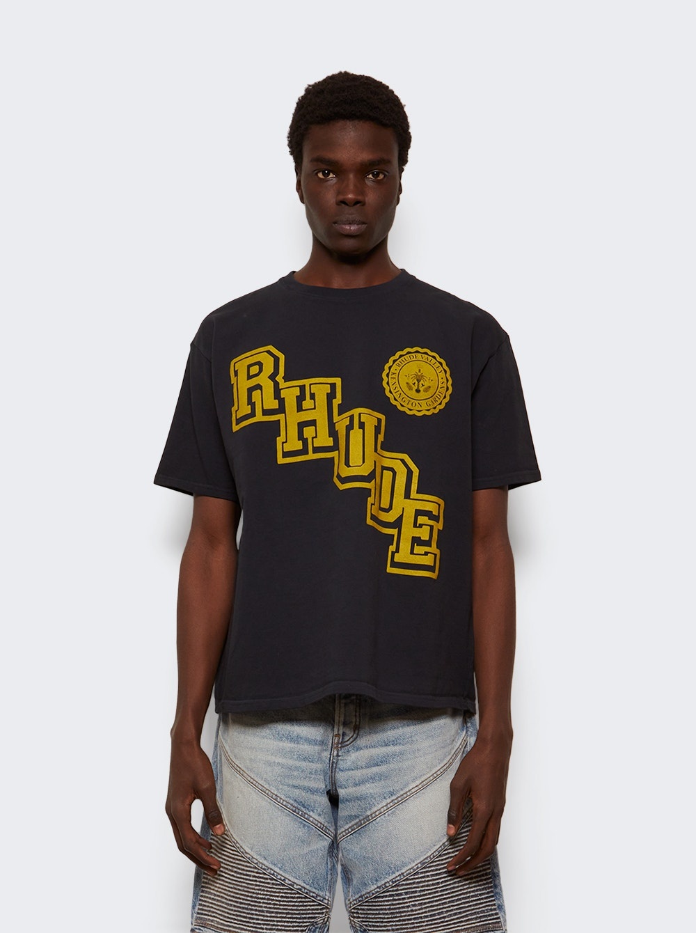 Collegiate Crest Tee Vintge Black - 2