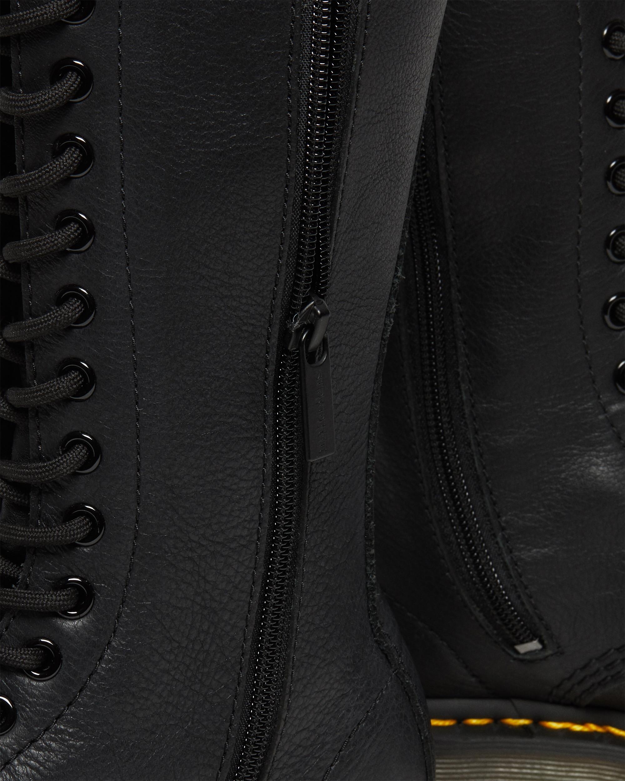 1B99 Virginia Leather Mid Calf Boots - 8