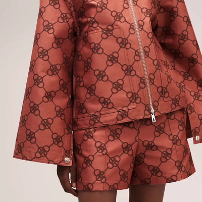 Hermès Poncho "Cliquetis" jacket outlook