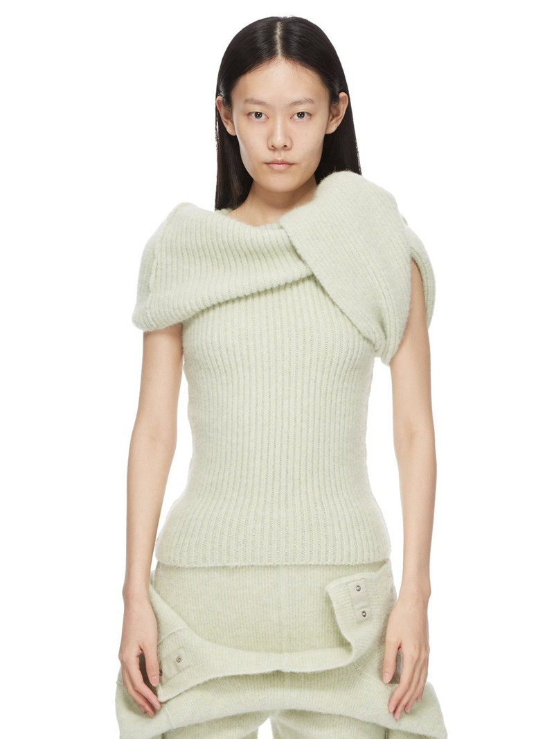 Banded T knitted top 1