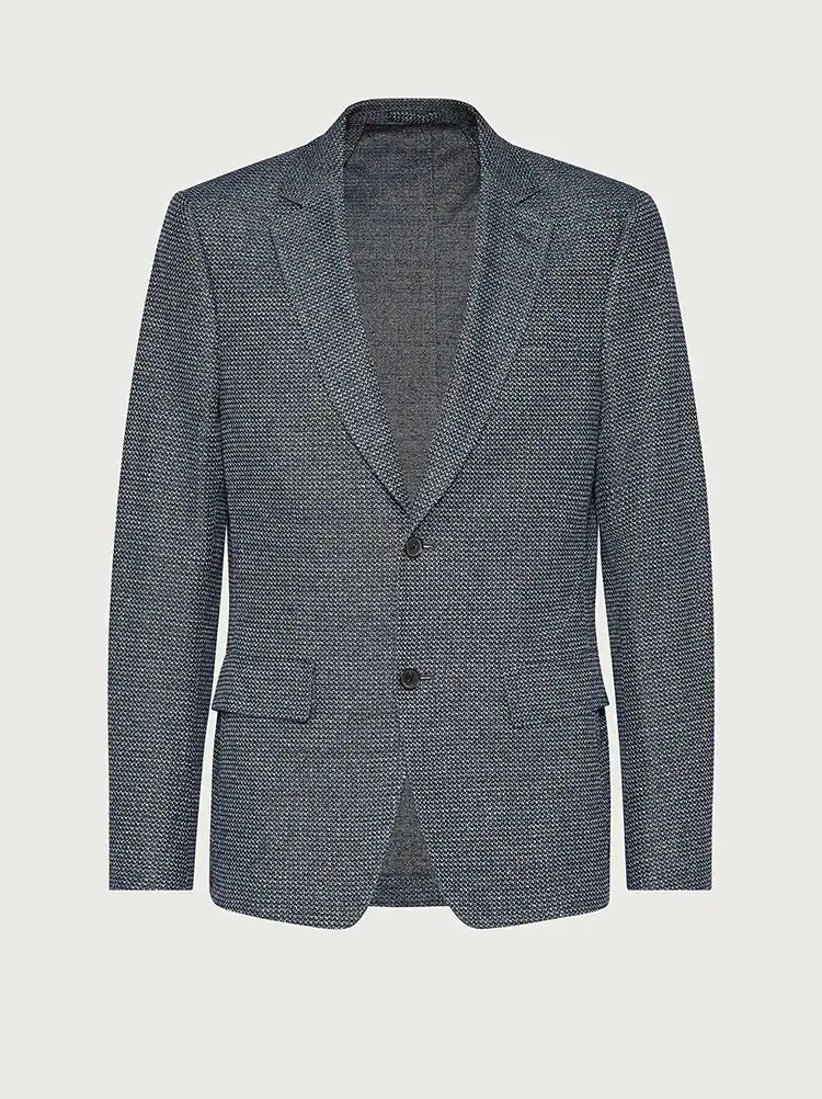 SINGLE BREASTED BLAZER - 1