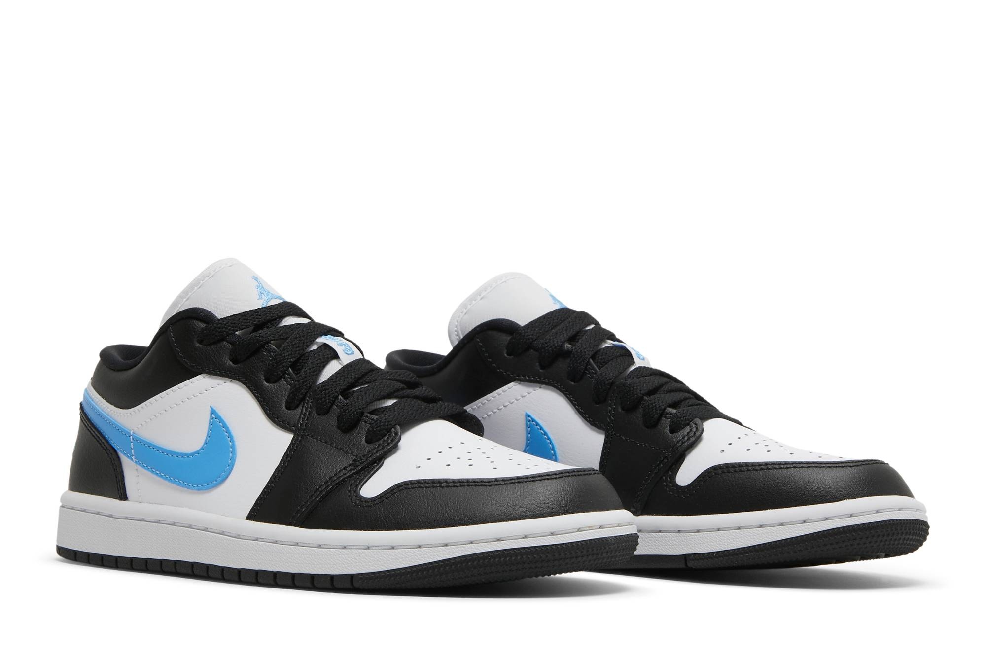 Wmns Air Jordan 1 Low 'Black University Blue' - 8