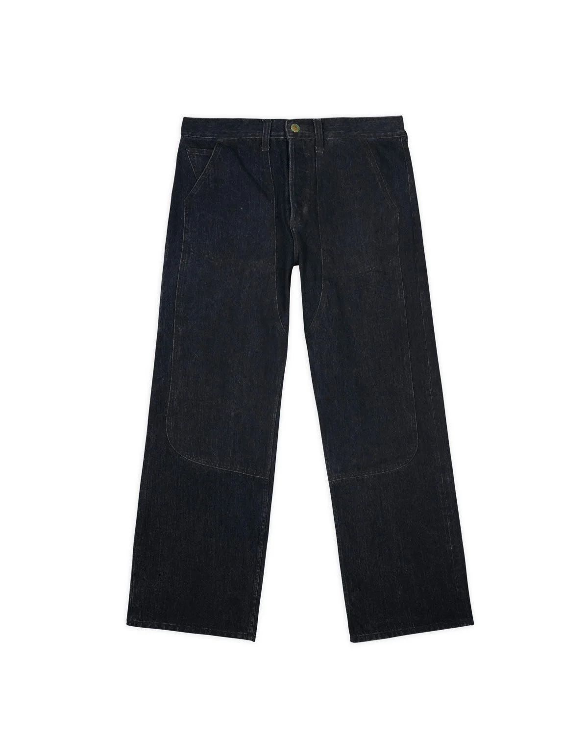 Type 02 13.2oz Selvedge Denim Pant - Washed Black - 1