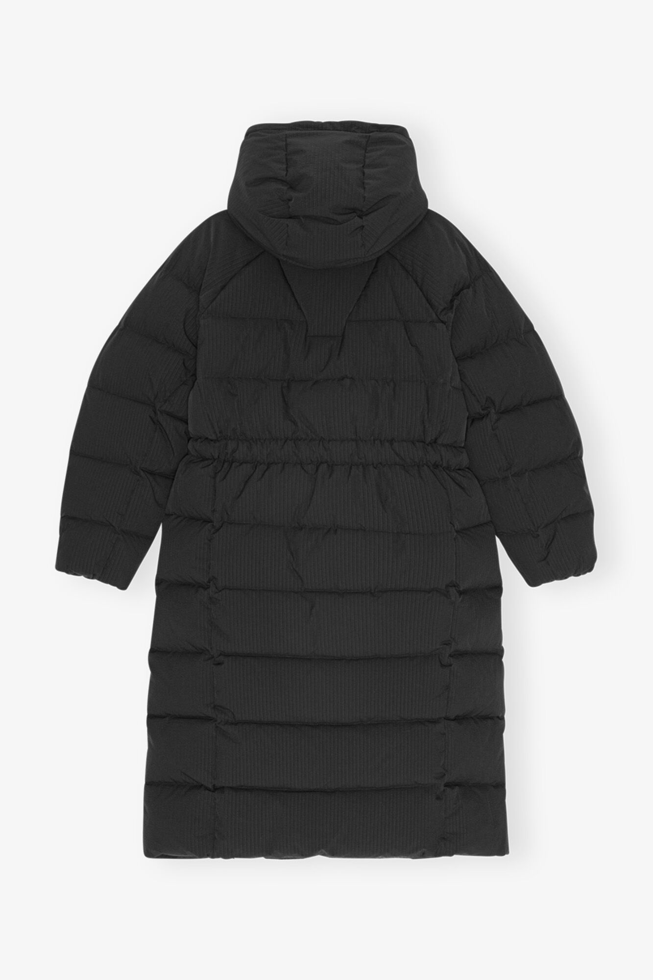 BLACK TECH PUFFER COAT - 6