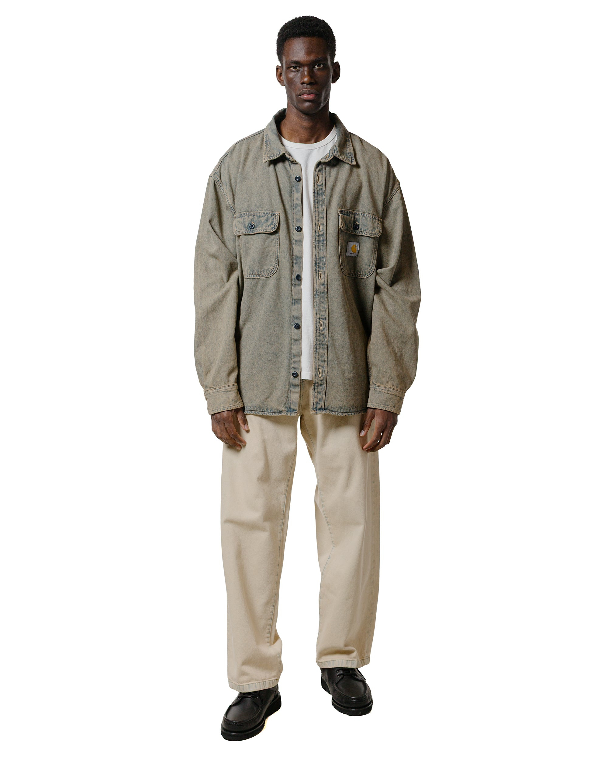 Carhartt W.I.P. Landon Pant Blue Sand Bleached - 4