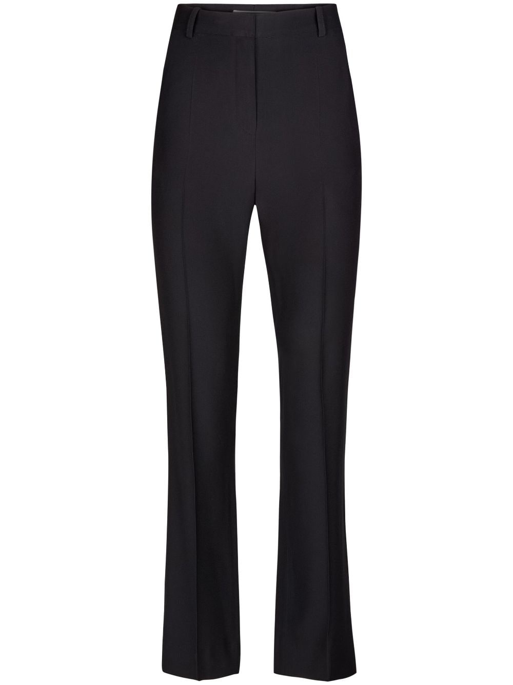 pressed-crease tailored trousers - 1