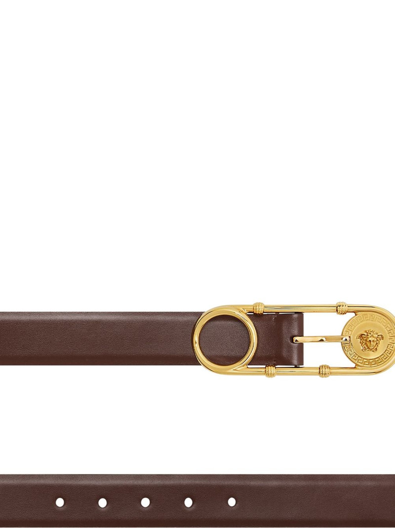 VERSACE Safety Pin buckle belt outlook