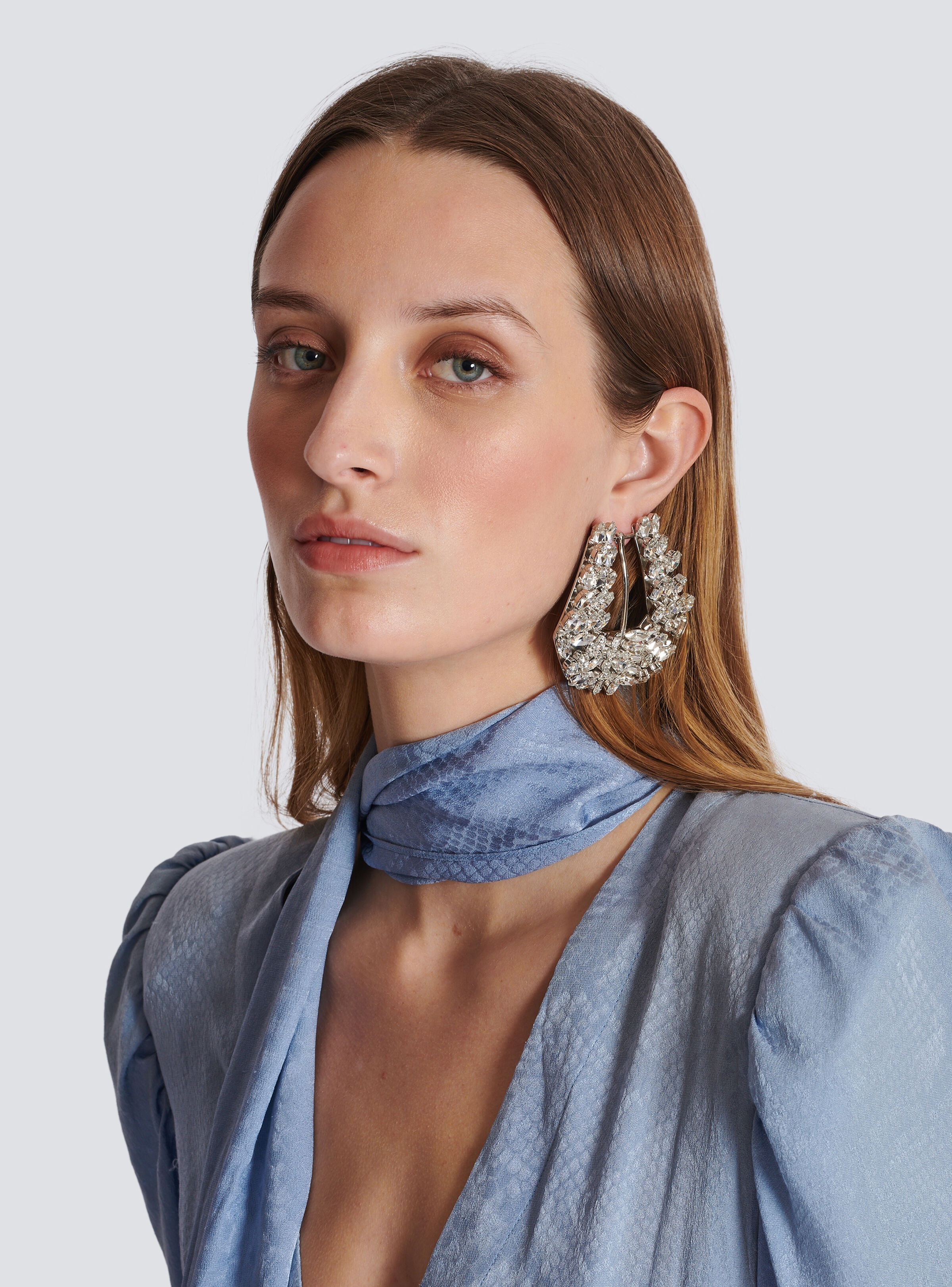 Western crystal earrings - 3