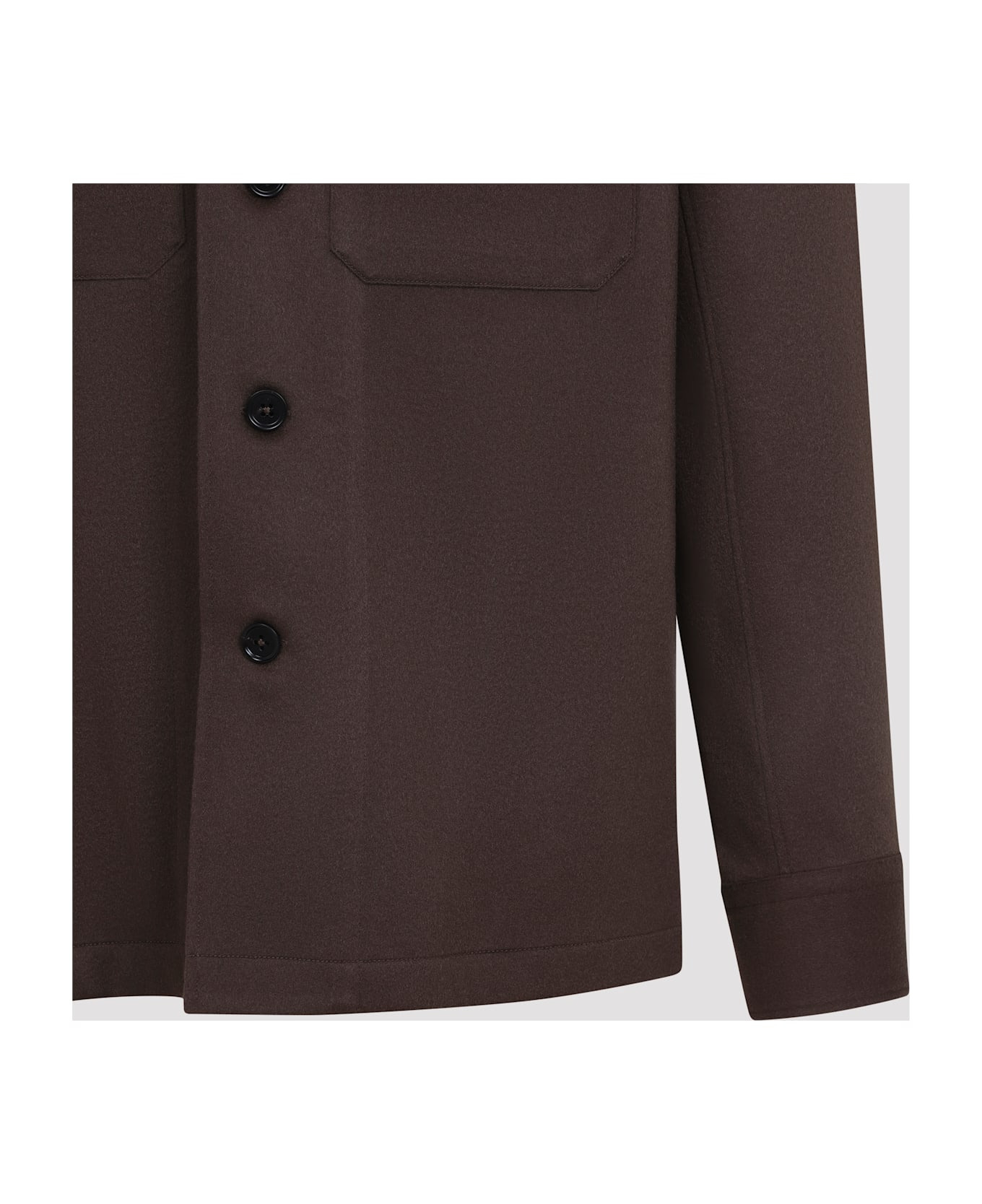 Cashmere Silk Overshirt - 5