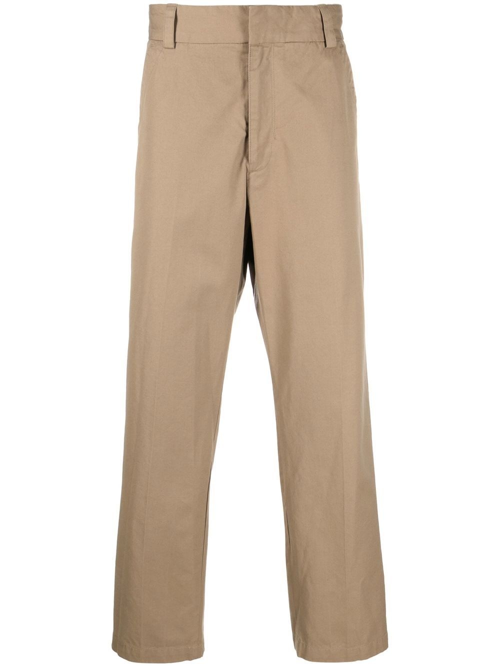 straight-leg chino trousers - 1