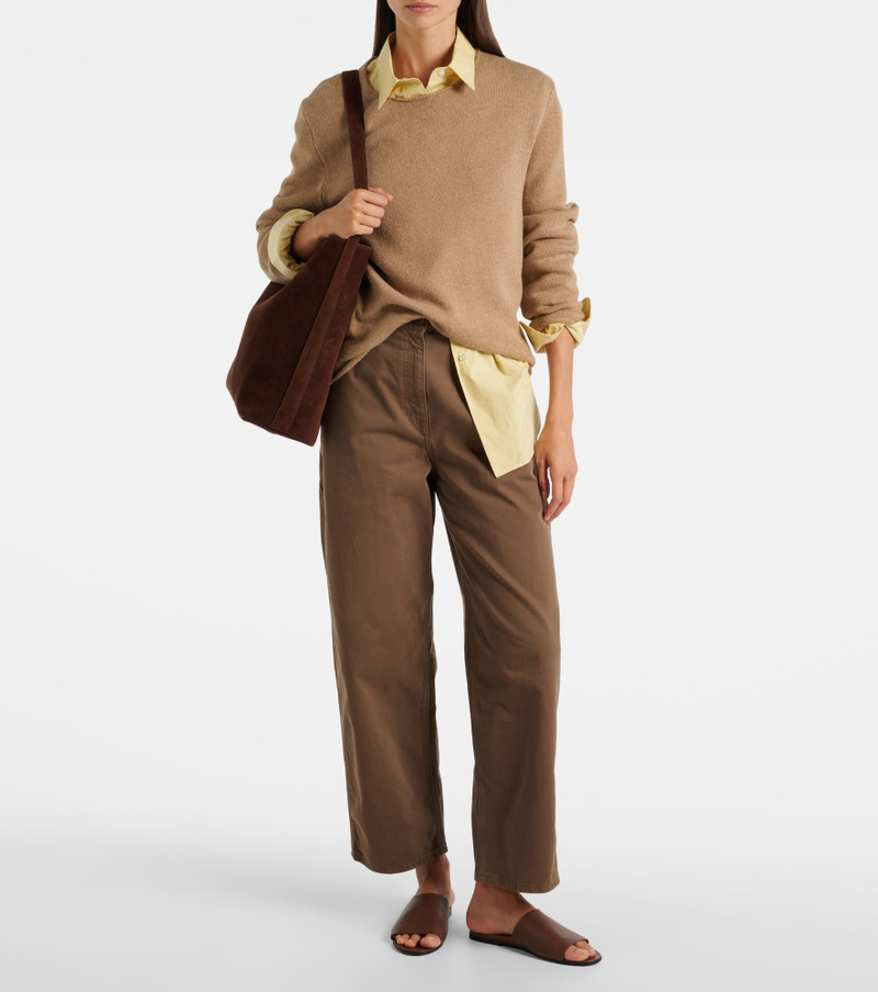 AESTHER EKME Sac Supple suede tote bag outlook