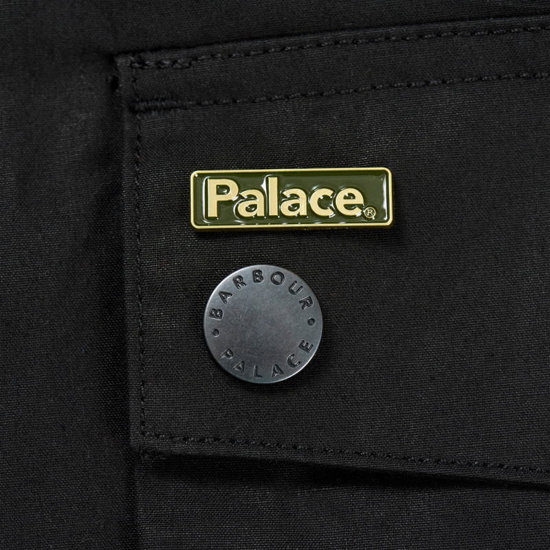 PALACE BARBOUR FIELD PANT BLACK 3