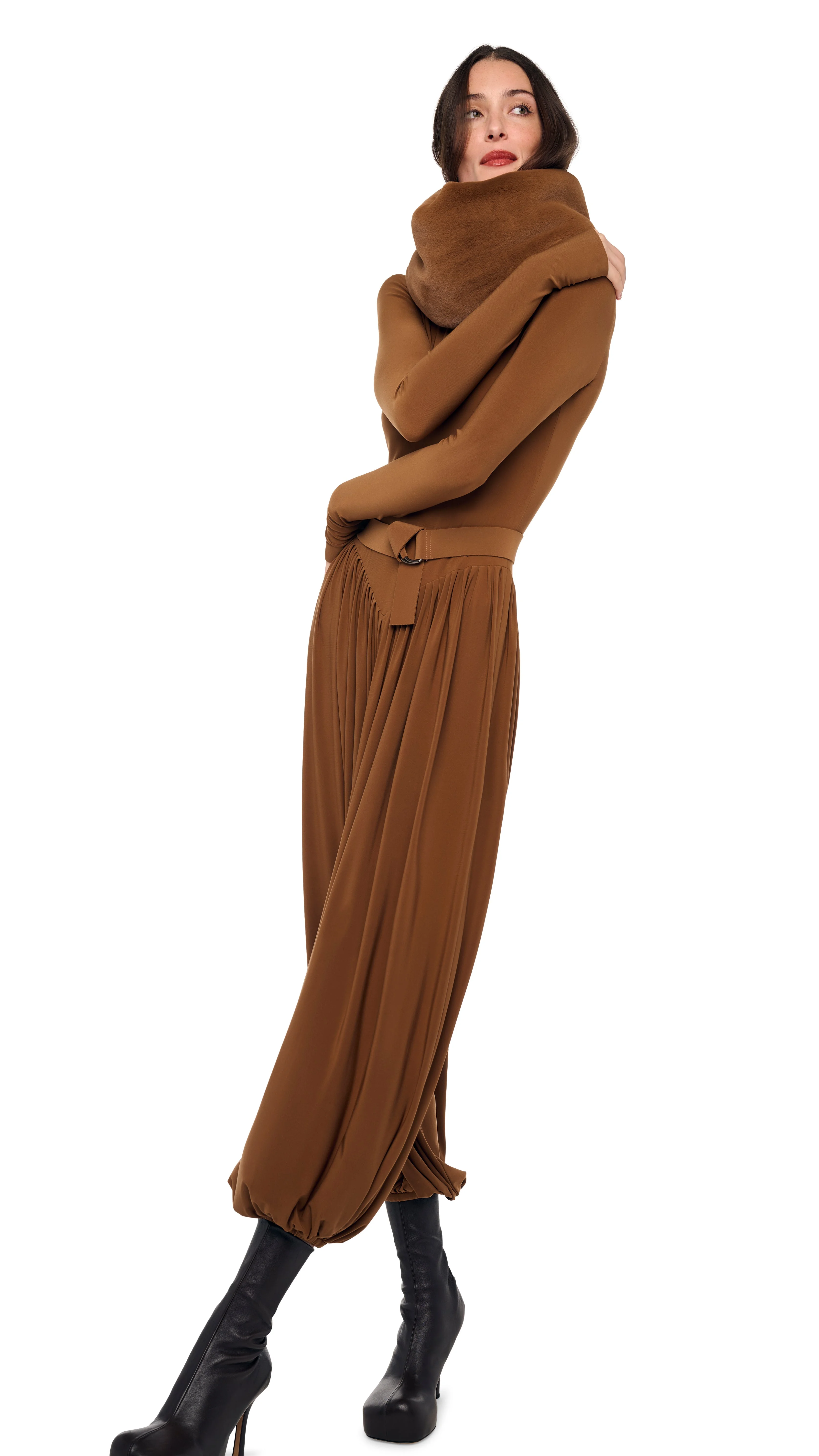 SHORT TUBE SCARF - 1