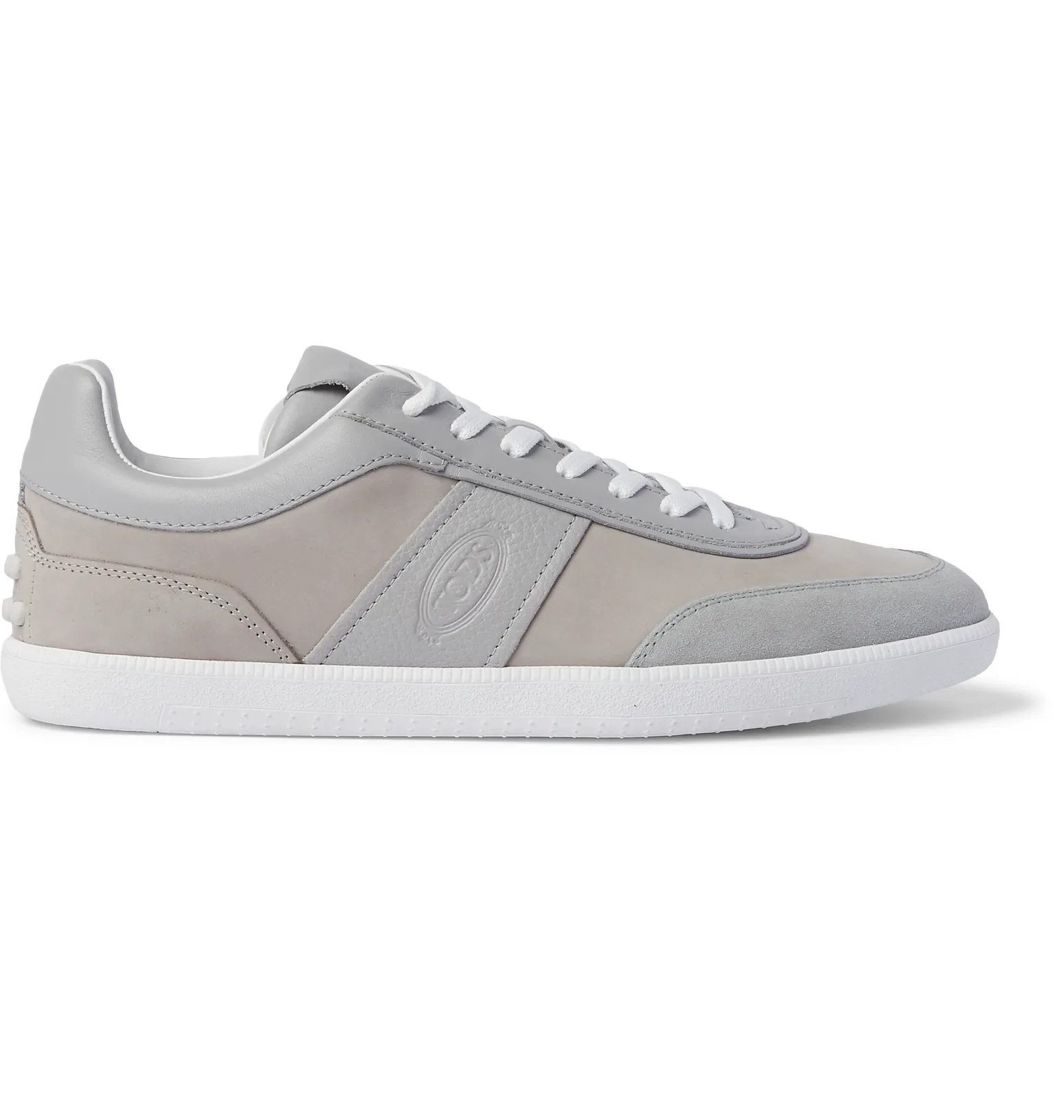 Leather, Nubuck and Suede Sneakers - 1