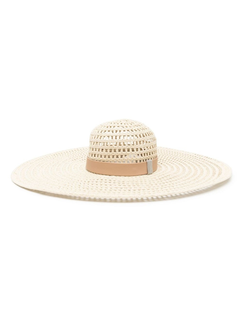 interwoven sun hat 1