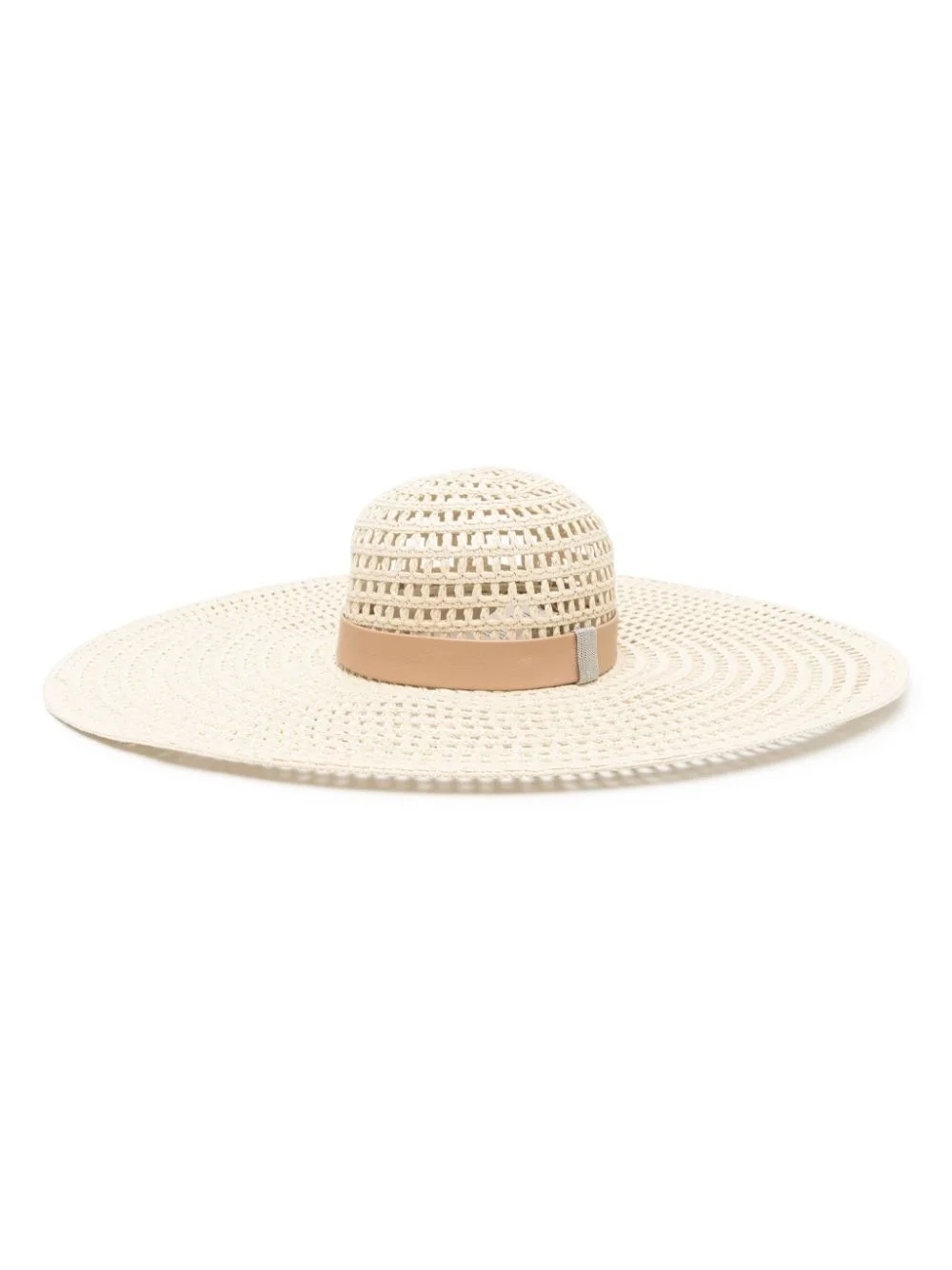 interwoven sun hat - 1