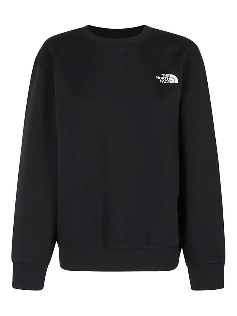 logo-embroidered crew-neck sweatshirt 1
