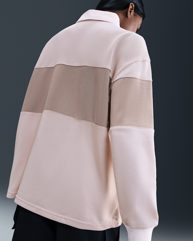 Nike Nike Sportswear Women's Long-Sleeve Graphic Polo Top outlook