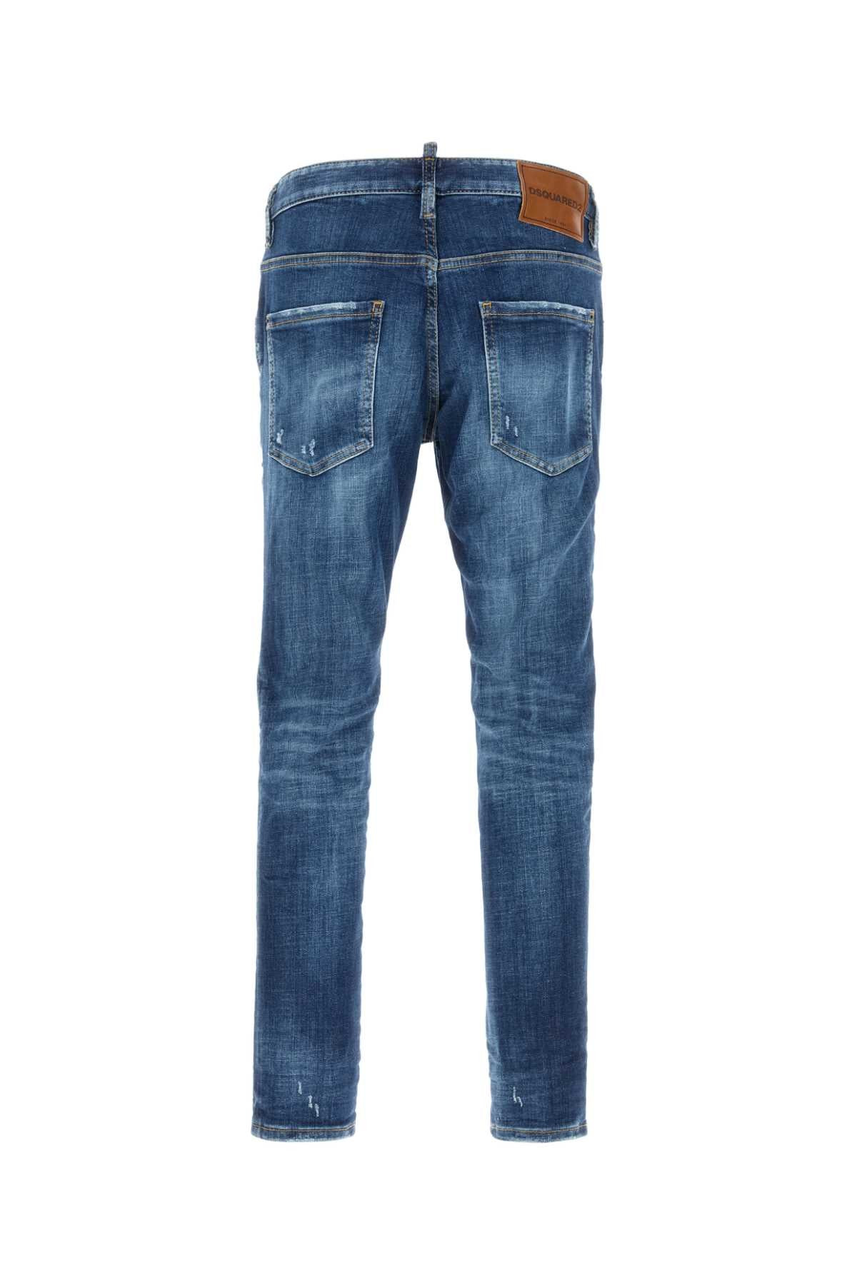 Dsquared Men Stretch Denim Skater Jeans - 2