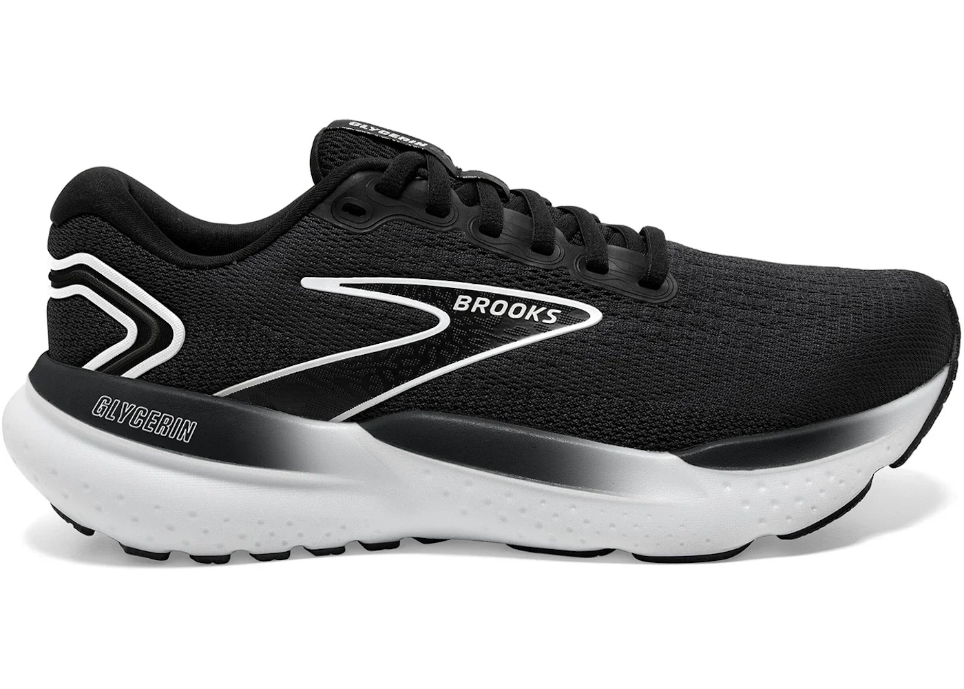 Brooks Glycerin 21 Black Grey White - 1
