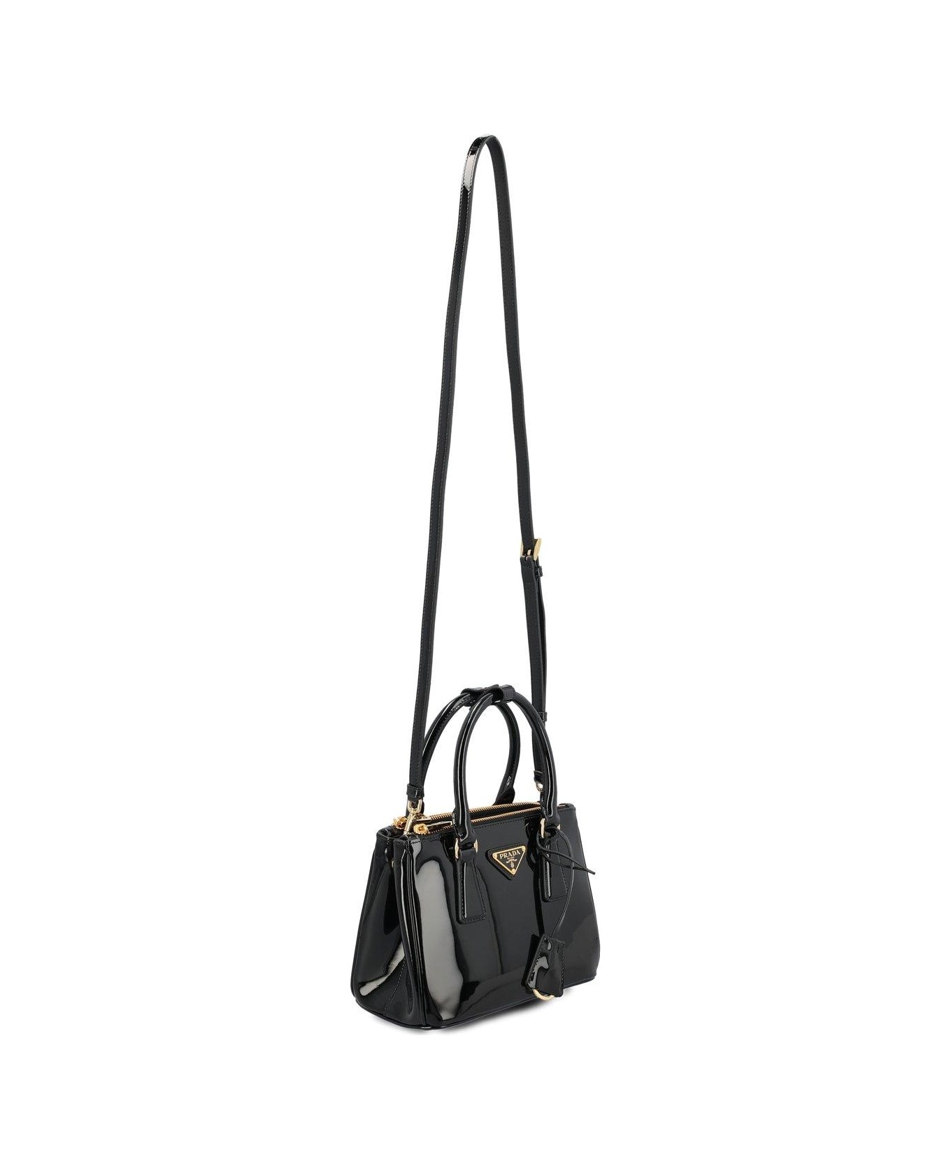 Logo Plaque Top Handle Bag - 3