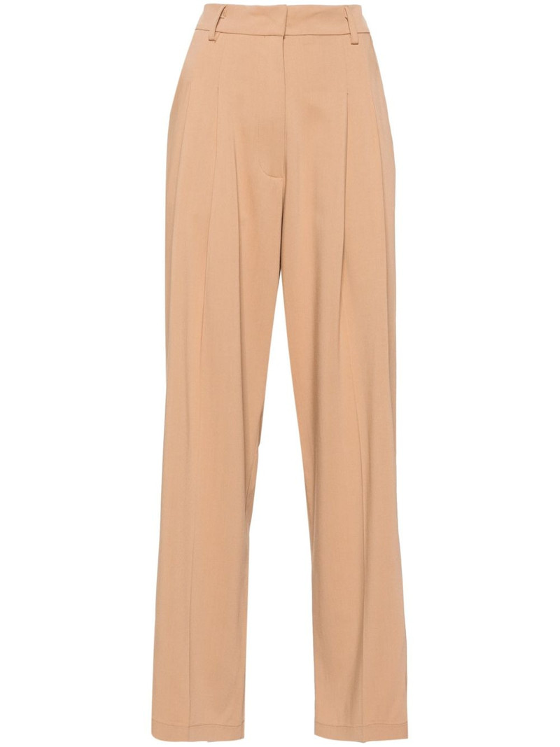 dart-detailed tapered trousers 1
